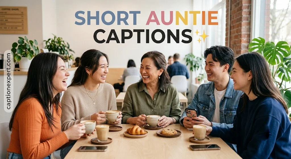 Short Auntie Captions