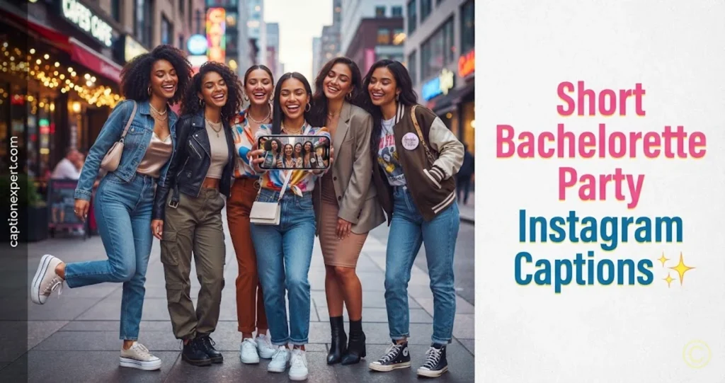 Short Bachelorette Party Instagram Captions