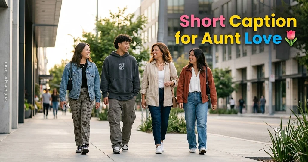 Short Caption for Aunt Love