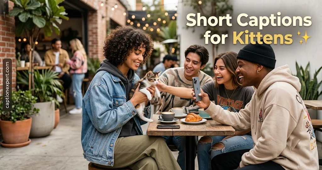 Short Captions for Kittens