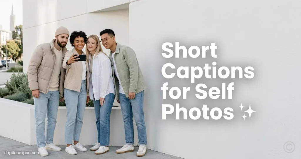Short Captions for Self Photos