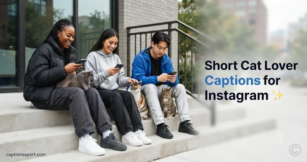 Short Cat Lover Captions for Instagram 
