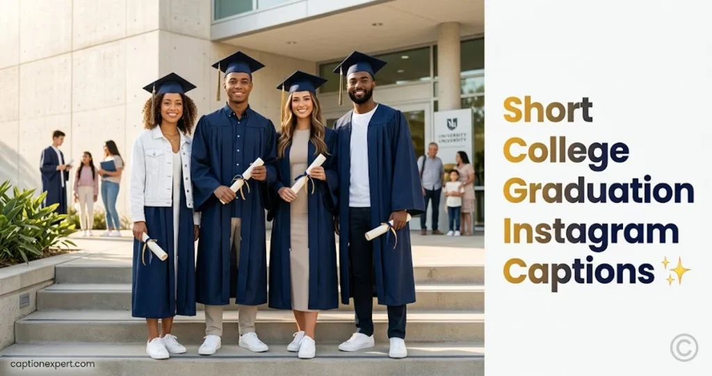 Short College Graduation Instagram 