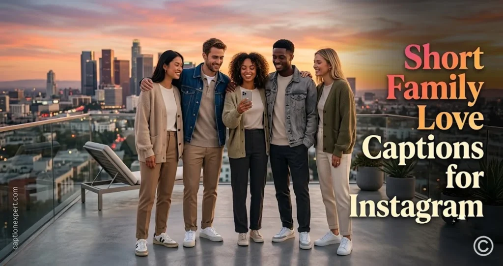 Short Family Love Captions 