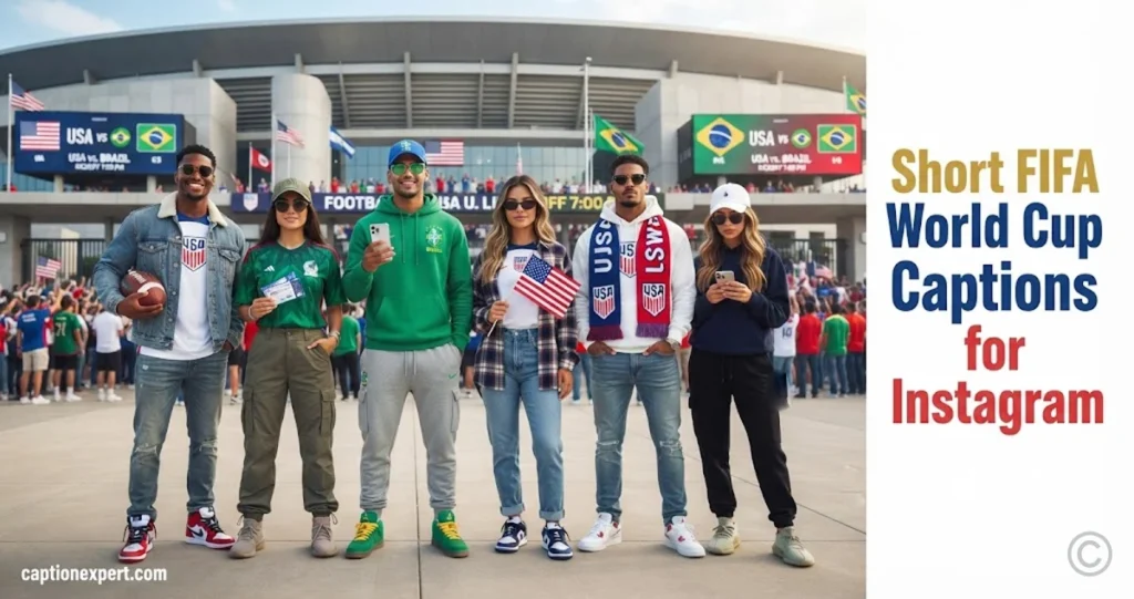 Short FIFA World Cup Captions