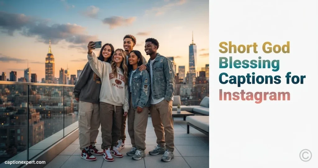 Short God Blessing Captions