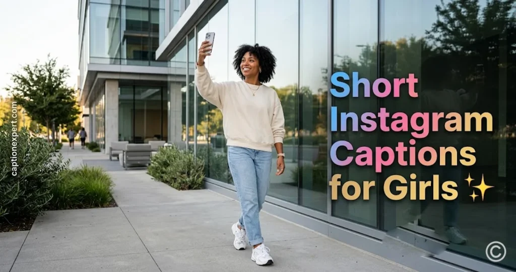 Short Instagram Captions for Girls