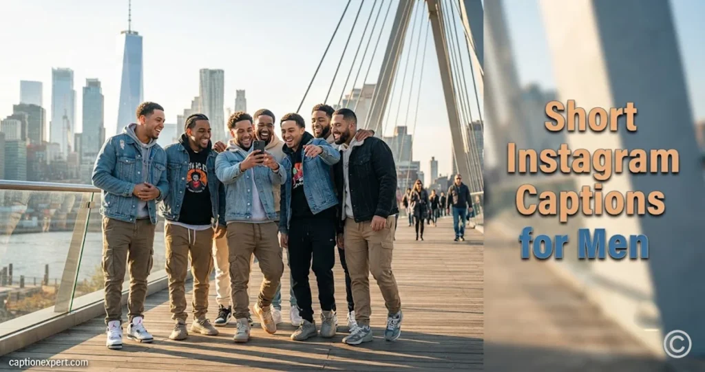 Short Instagram Captions for Men