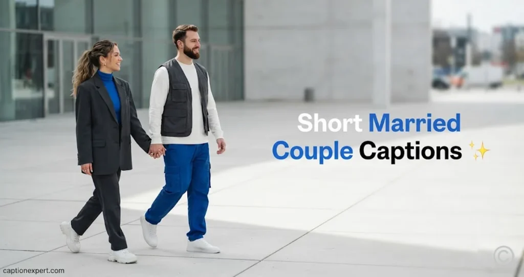 Short Married Couple Captions