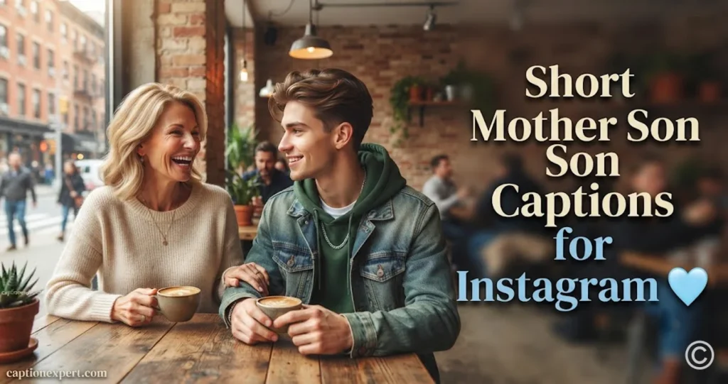 Short Mother Son Captions
