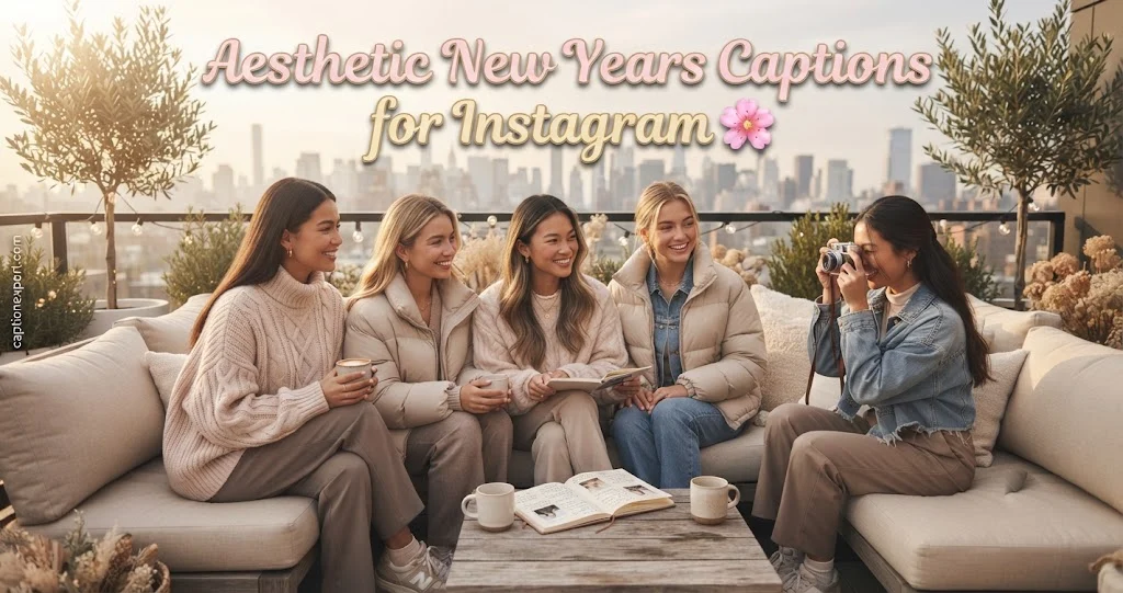 New Years Captions