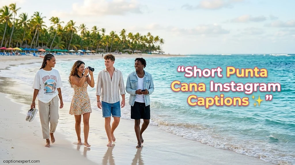 Short Punta Cana Instagram Captions 

