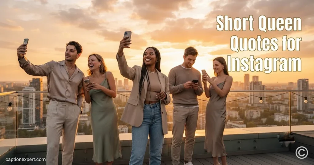 Short Queen Quotes for Instagram 
