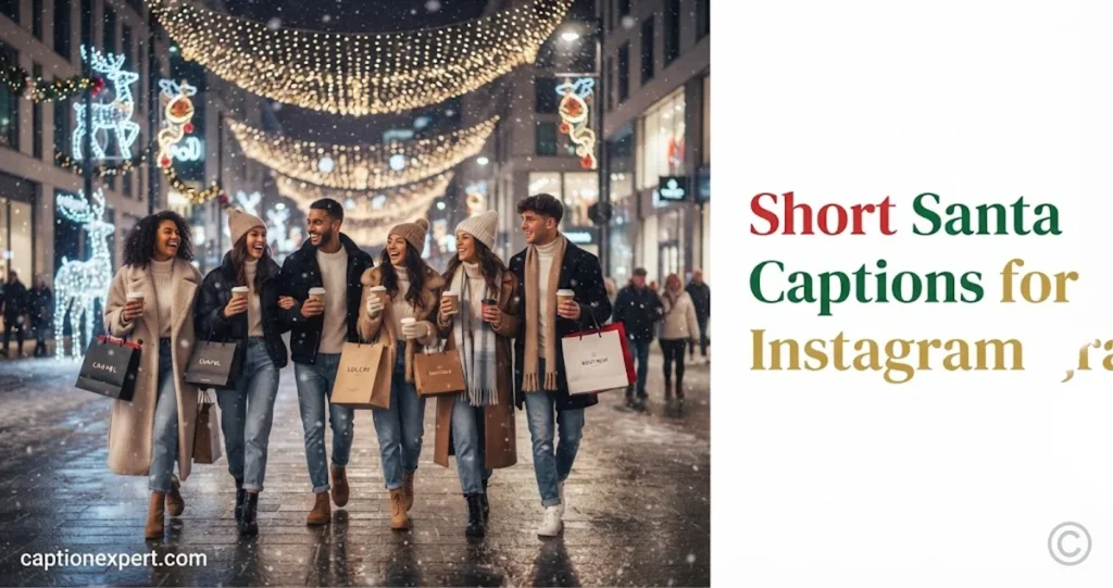 Short Santa Captions 