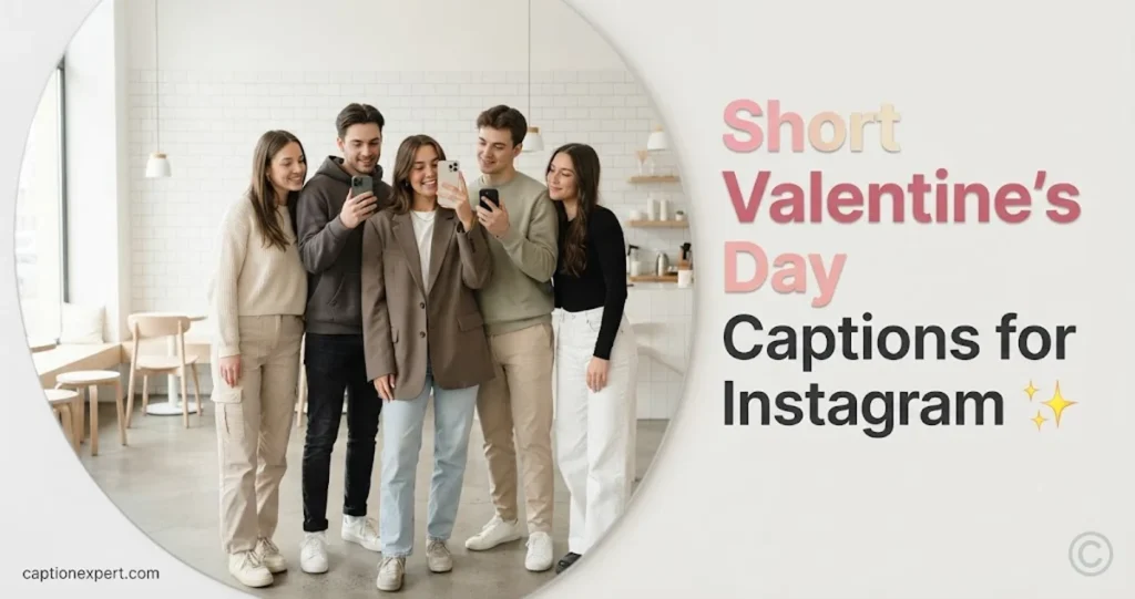  Short Valentine's Day Captions