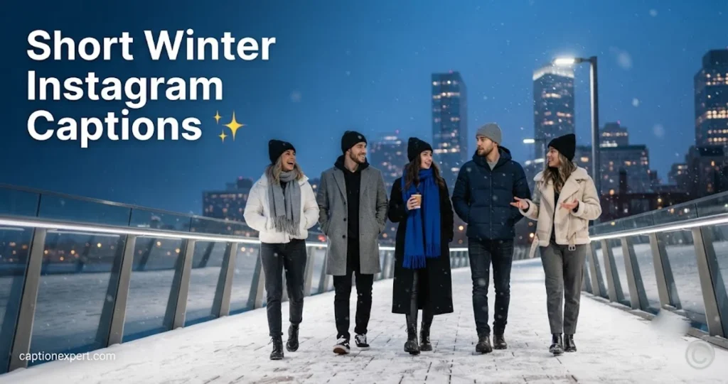 Short Winter Instagram Captions 
