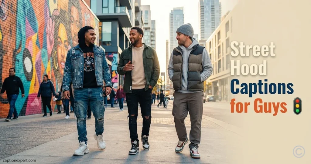 Street Hood Captions for Guys
