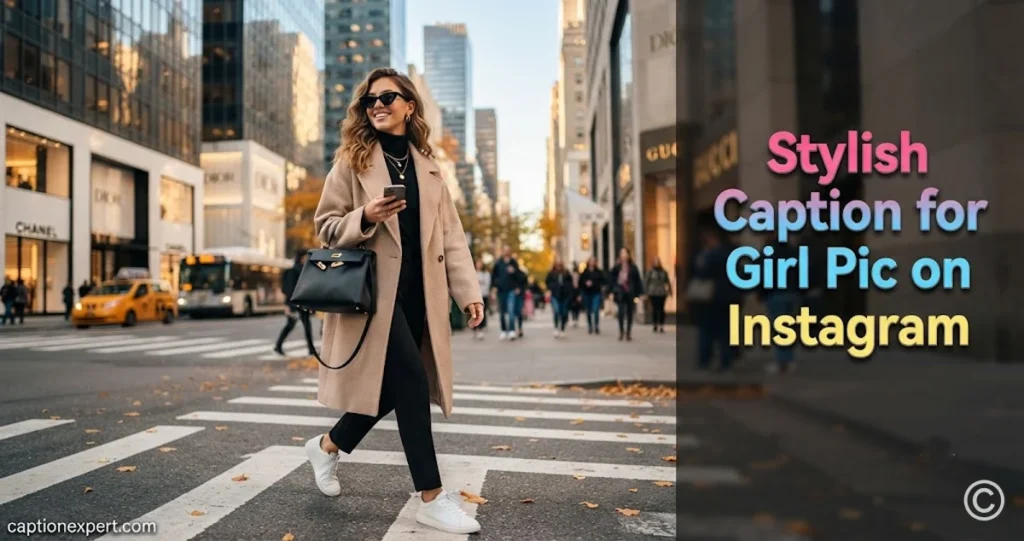 : Stylish Caption for Girl Pic on Instagram 
