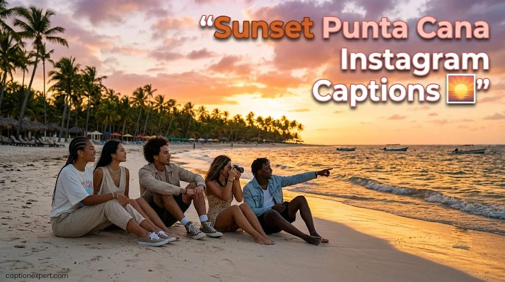 Sunset Punta Cana Instagram Captions 
