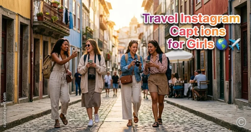 Travel Instagram Captions for Girls