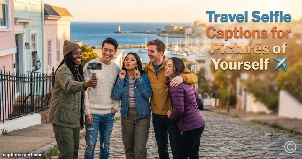 Travel Selfie Captions for Pictures of Yourself
