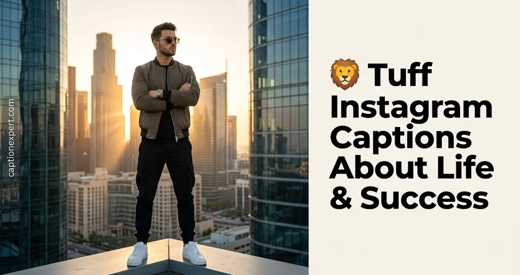 Tuff Instagram Captions About Life 