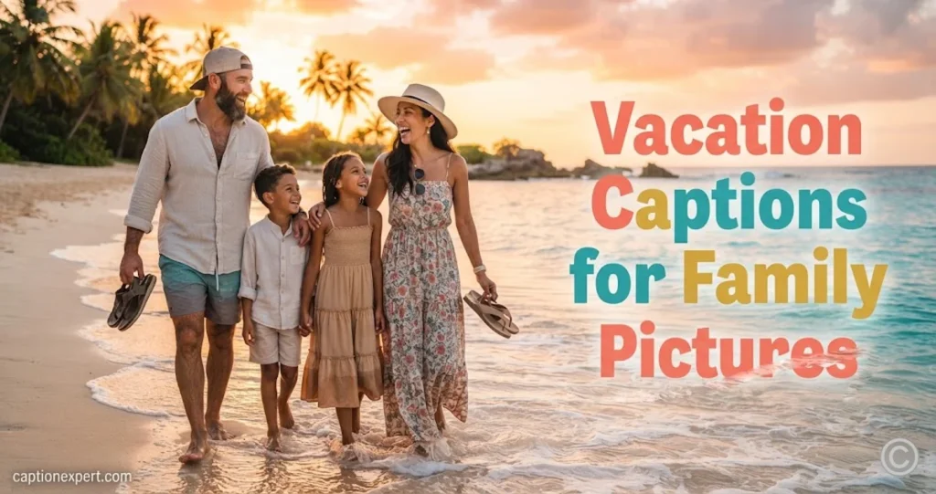 Vacation Captions for Family Pictures