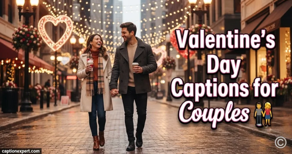 Valentine's Day Captions for Couples 