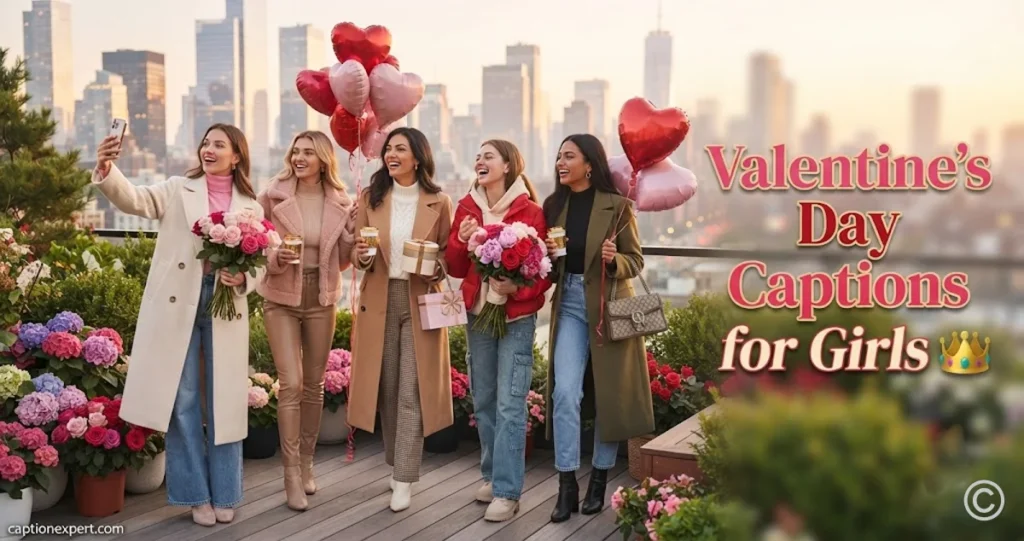 Valentine's Day Captions for Girls