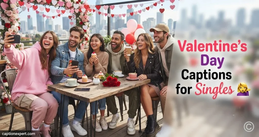  Valentine's Day Captions for Singles 