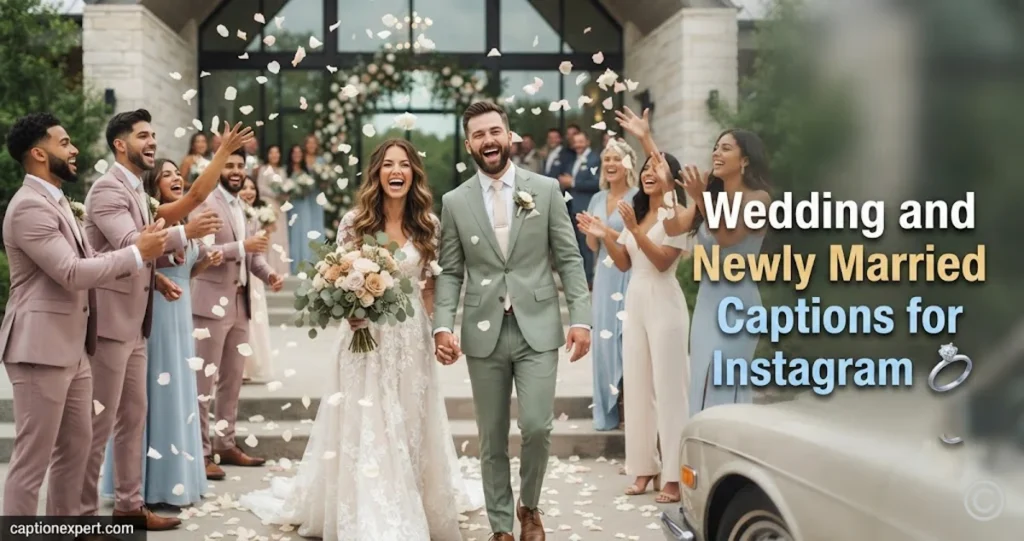 Wedding and Newly Married Captions for Instagram 