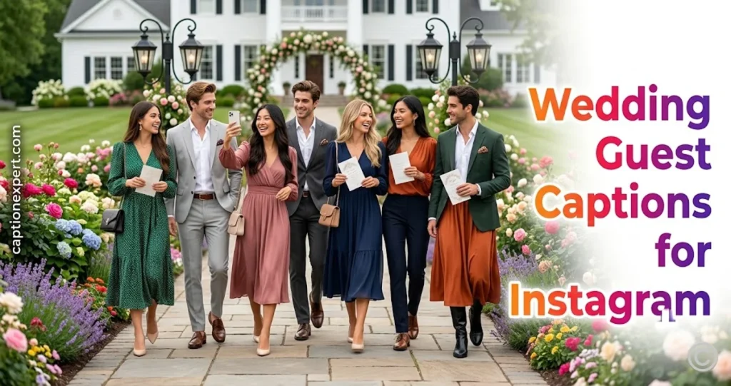 Wedding Guest Captions for Instagram