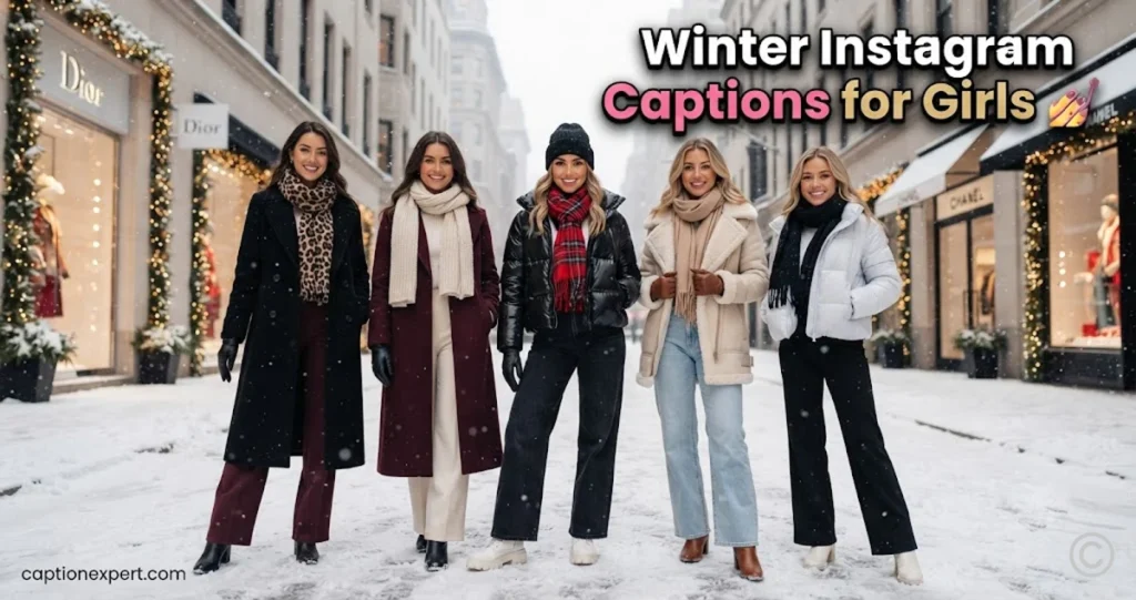 Winter Instagram Captions for Girls 