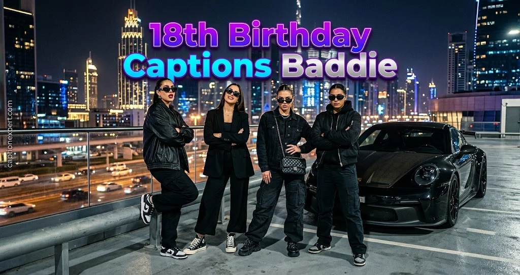 18th Birthday Captions Baddie