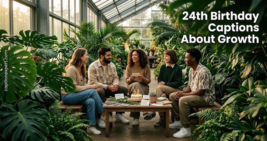 24th Birthday Captions About Growth 