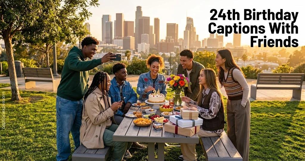 24th Birthday Captions With Friends