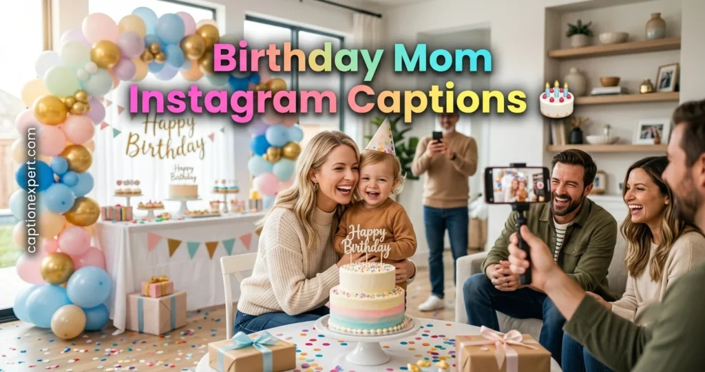 Birthday Mom Instagram Captions