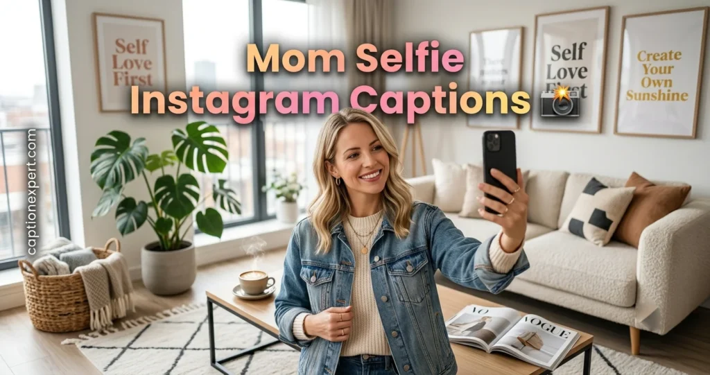 Mom Selfie Instagram Captions