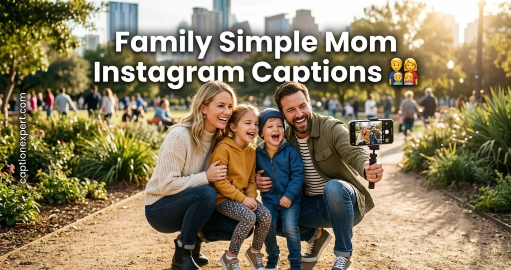 Family Simple Mom Instagram Captions 