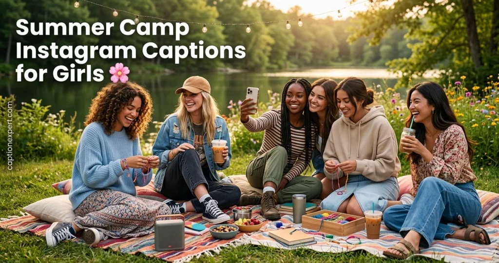  Summer Camp Instagram Captions for Girls