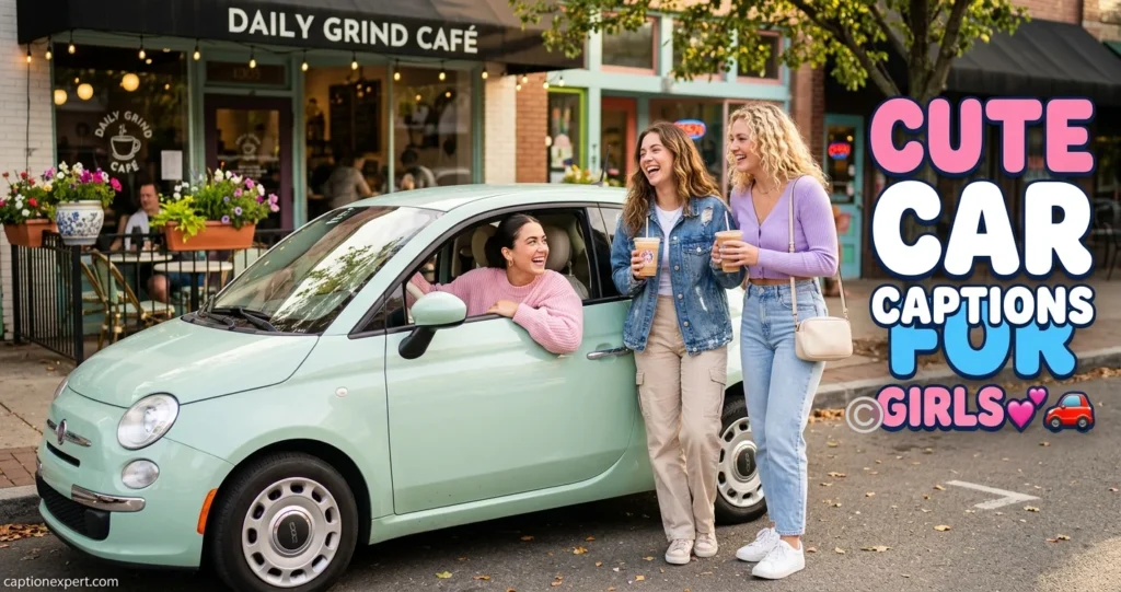 Cute Car Captions for Girls