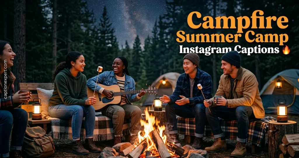 Campfire Summer Camp Instagram Captions
