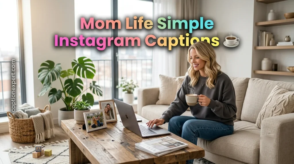 Mom Life Simple Instagram Captions