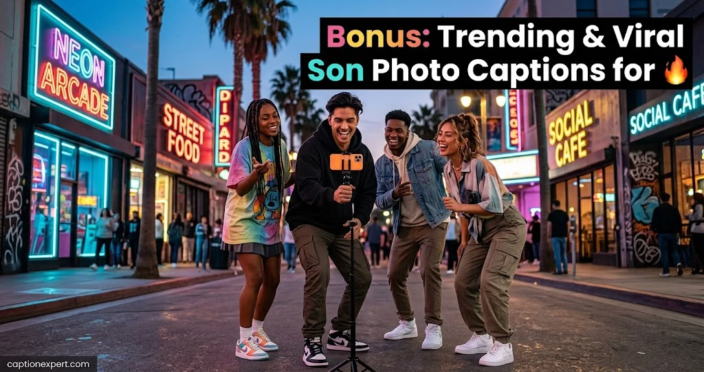 Trending & Viral Son Photo Captions for