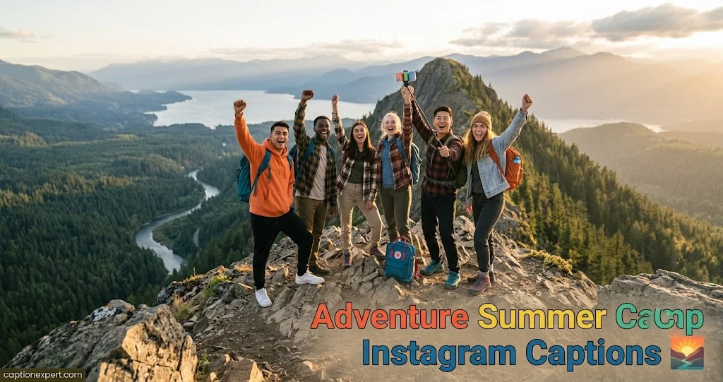 Adventure Summer Camp Instagram Captions