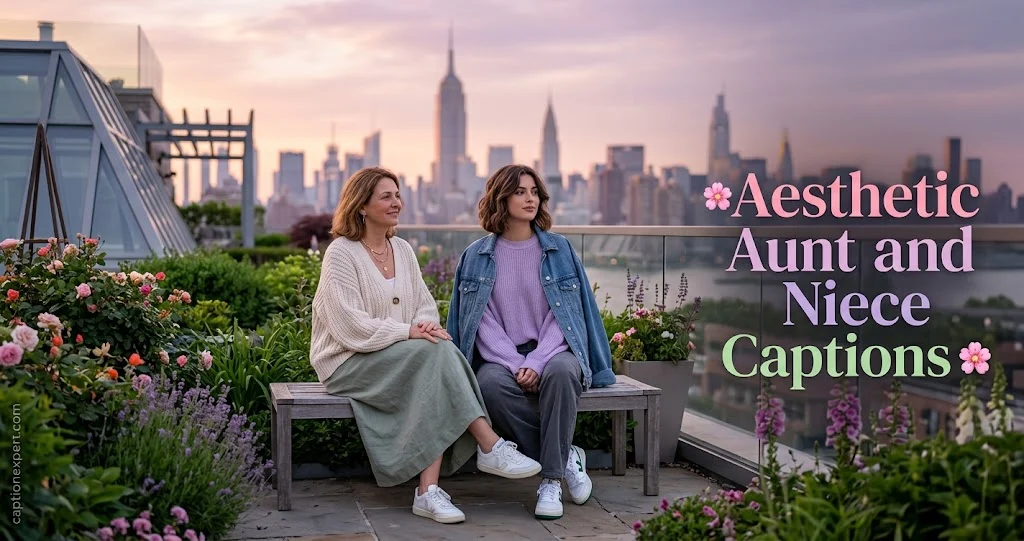 Aesthetic Aunt and Niece