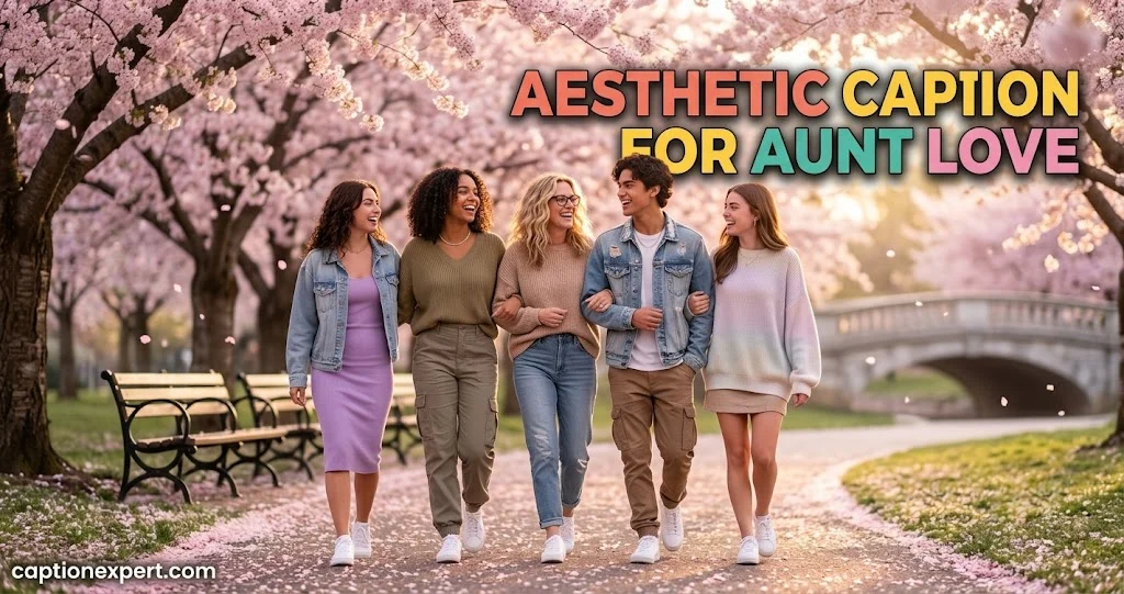  Aesthetic Caption for Aunt Love 
