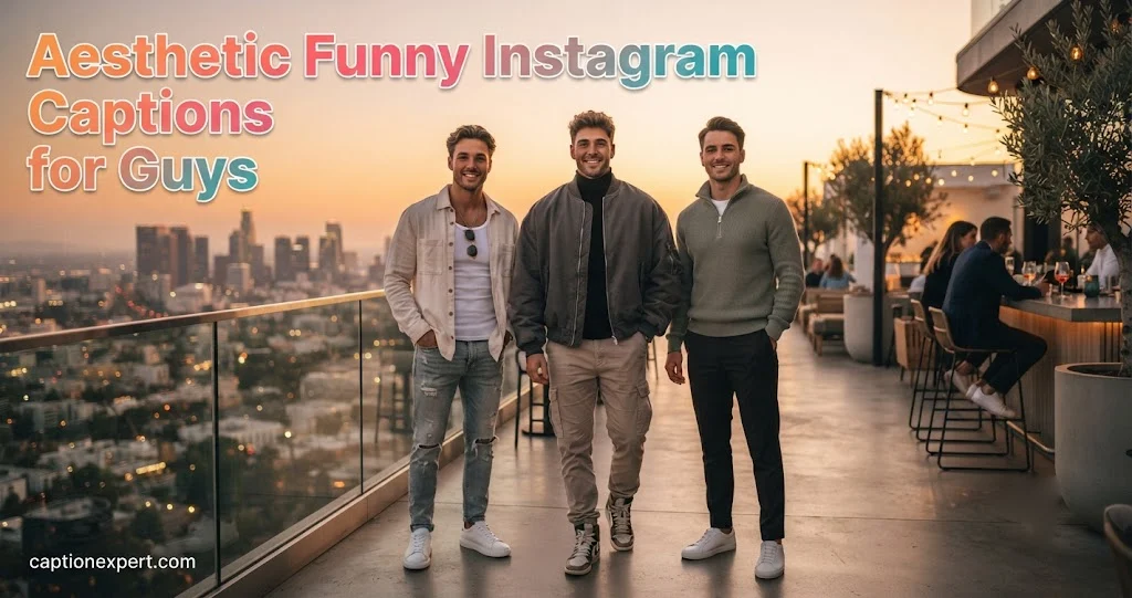 Aesthetic Funny Instagram Captions for Guys 