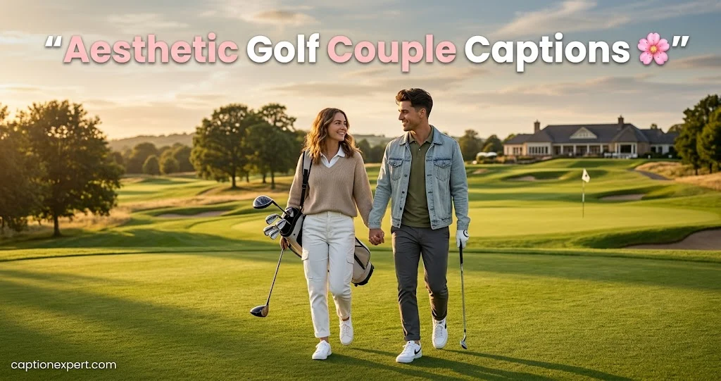 Aesthetic Golf Couple Captions