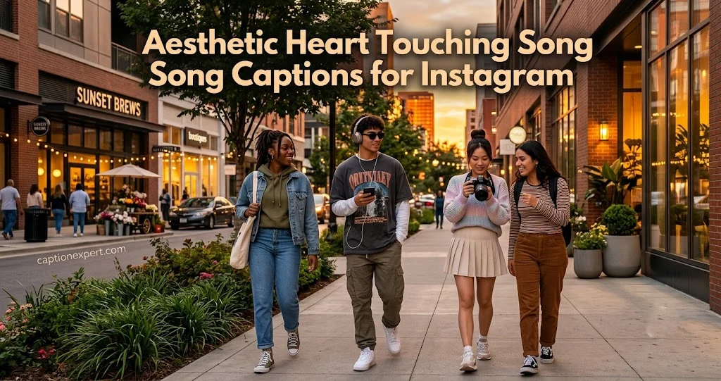 Aesthetic Heart Touching Song Captions for Instagram